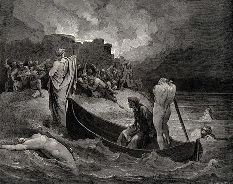 gustave dore inferno | The Inferno, Canto 8 - Gustave Dore - WikiPaintings.org | Gustave Dore ...