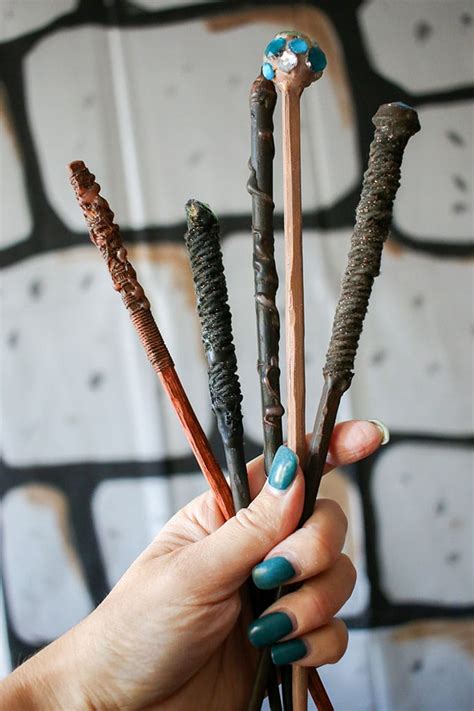 DIY Harry Potter Wands for Little Wizards | My Poppet Makes