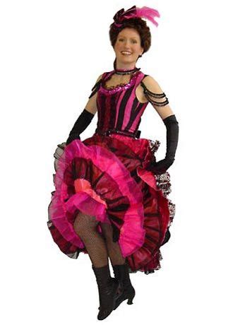 Moulin Rouge CanCan - Angels Fancy Dress Costumes | Saloon girl dress, Fancy dress costumes ...