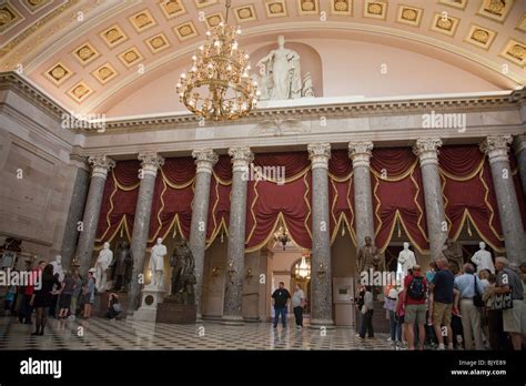 The Old Senate Chamber in the U.S. Capitol in Washington, DC originally ...