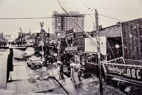 1964 Great Alaska Earthquake Photo of Downtown Anchorage, Alaska ...