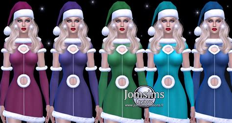 Female Christmas Outfit The Sims 4 _ P1 - SIMS4 Clove share Asia Tổng ...