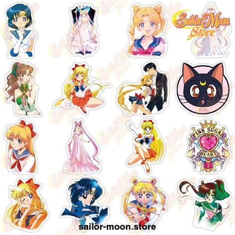 Sailor Moon Stickers Collection 2024