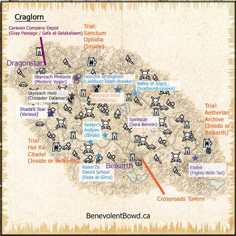 Craglorn Full Map