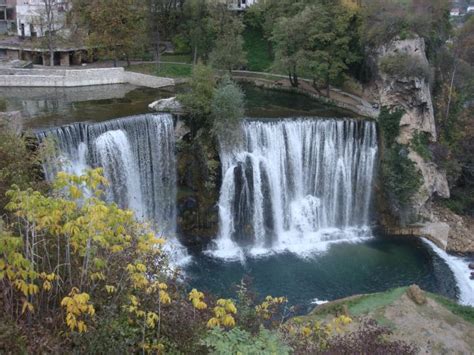 Jajce Waterfall ,Bosnia-Hercegovina