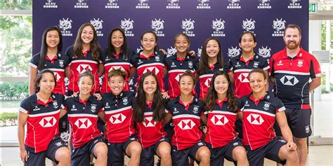 The Hong Kong, China women’s sevens squad Tokyo Olympics