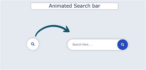 How To Make an Animated Search Bar using HTML CSS