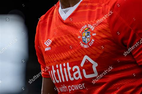 Luton Town Badge During Friendly Match Editorial Stock Photo - Stock ...