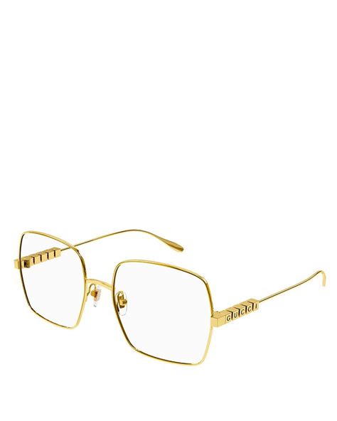 Gucci Square Optical Glasses, 55mm | Bloomingdale's