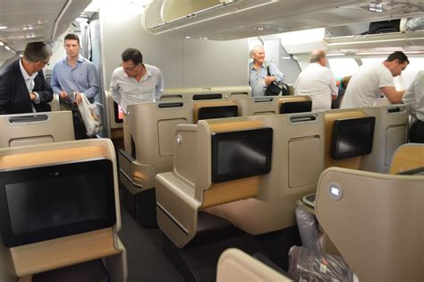 The New Qantas A330 Business Class : QF36 Singapore to Melbourne