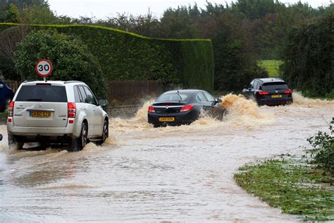 In Pictures: Storm Ciaran unleashes havoc across…