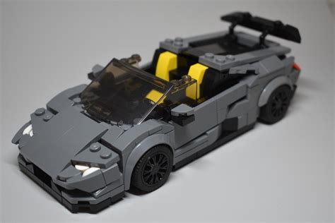 LEGO MOC Lamborghini Huracan EVO 8stud wide Speed Champions Size ...