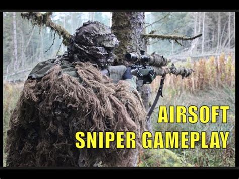 AIRSOFT SNIPER GAMEPLAY - YouTube