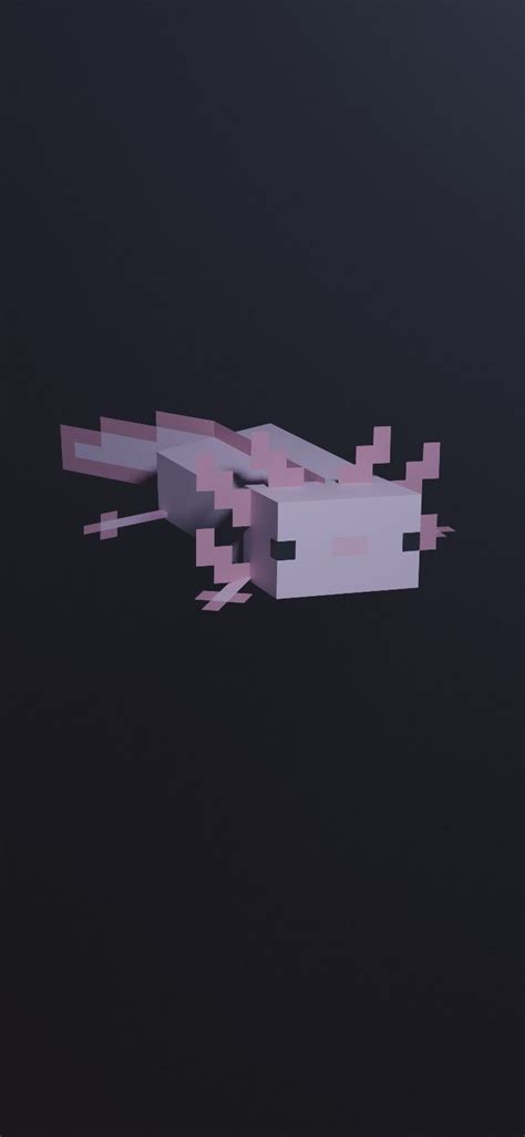 Minecraft Axolotl Background