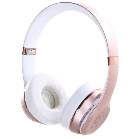 BEATS BY DR DRE Beats Solo 3 Wireless Headphones, Rose Gold. Complete ...