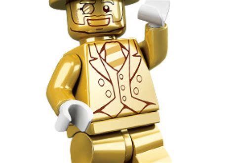 Lego Series 10 Mr. Gold Minifigure - NoveltyStreet