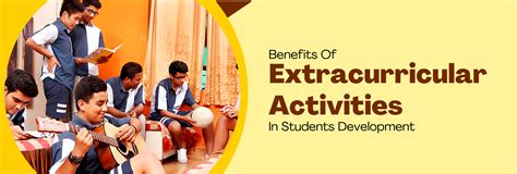 Benefits Of Extracurricular Activities In Students Development