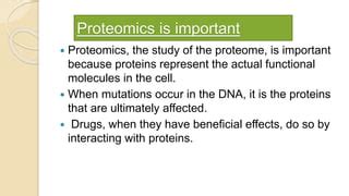 Techniques in proteomics | PPT