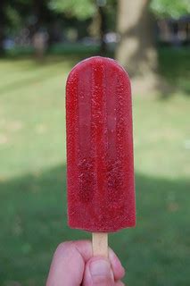 cherry popsicle | These are remarkably good | stu_spivack | Flickr