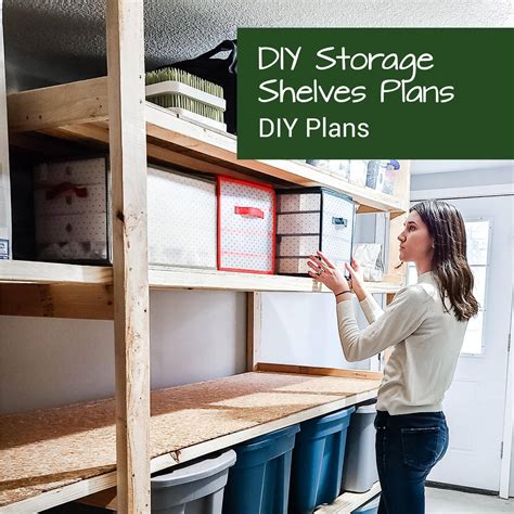 Hubby How To: Custom DIY Storage Shelves - Big Living | Little Footprint