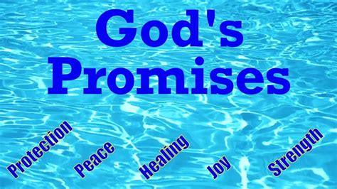 GOD’S PROMISES // PROTECTION // PEACE // HEALING // JOY // STRENGTH ...