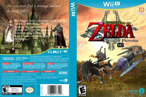 The Legend of Zelda: Twilight Princess HD Wii U Box Art Cover by ...