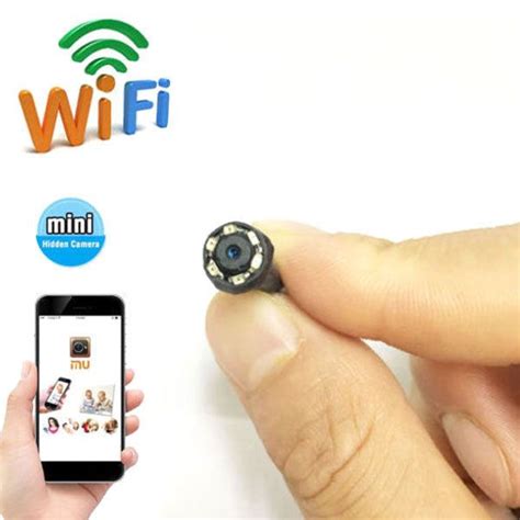 wireless network WIFI IP HD tiny pinhole mini DIY spy hidden DVR camera recorder | Spy gadgets ...