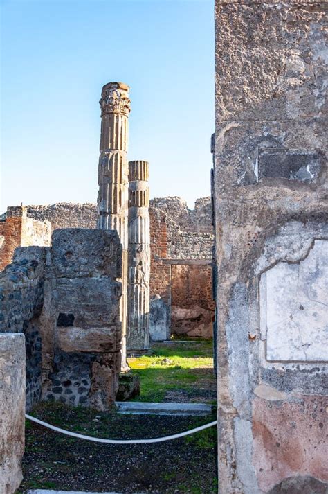 Pompeii, the Best Preserved Archaeological Site in the World, Italy Stock Photo - Image of city ...