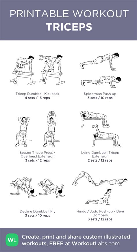 15 Minute Tricep Exercises At Home Without Weights for push your ABS | Fitness and Workout ABS ...