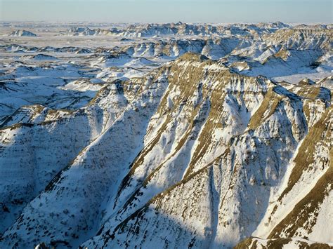 Badlands National Park in Winter. | National parks, Badlands national park, Badlands