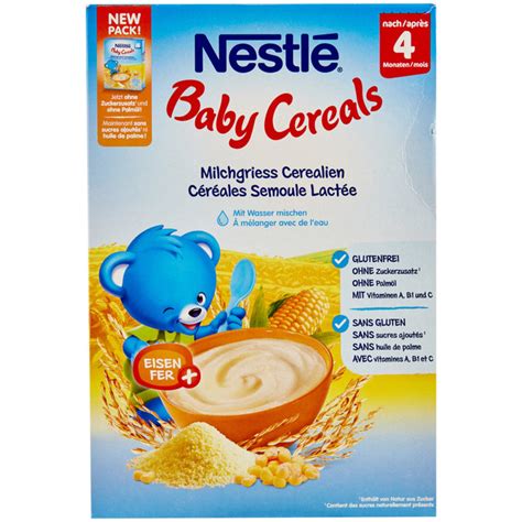 Nestlé Baby Cereals Milchgriess 4+ Monate (450g) online kaufen | coop.ch