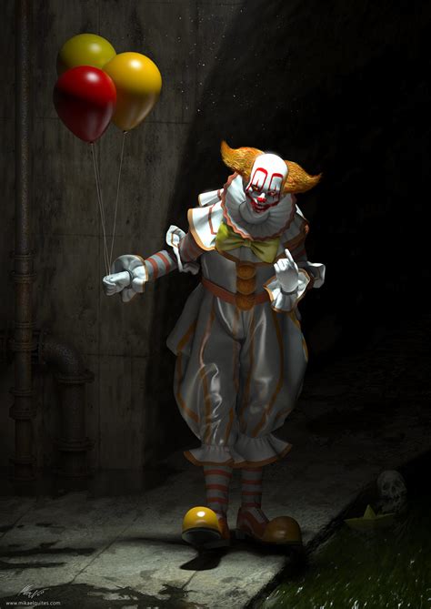 Stephen King's IT Pennywise Fan Design by mikaelquites on DeviantArt