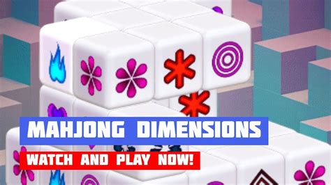 Mahjong Dimensions · Game · Gameplay - YouTube