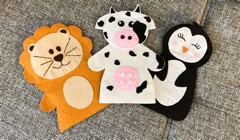 Felt Hand Puppet Sewing Tutorial - Mommy's Felt Toys