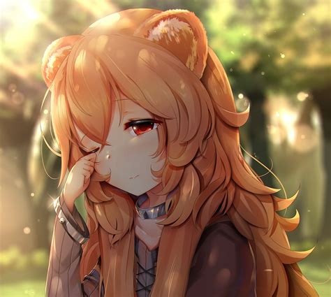 Raphtalia: Red-Eyed Gaze - Shield Hero HD Wallpaper by TsukiMaru