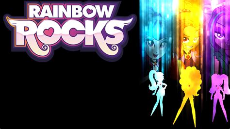 Rainbow Rocks: The Dazzlings Cover (Background) by WrightGerman on DeviantArt