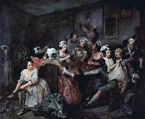 The Orgy [William Hogarth] | Sartle - See Art Differently