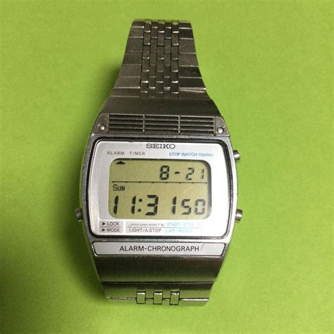 Vintage Seiko A259-5060 Digital Watch / Vintage Seiko Digital Watch ...