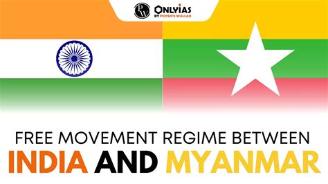 Free Movement Regime Between India And Myanmar - PWOnlyIAS