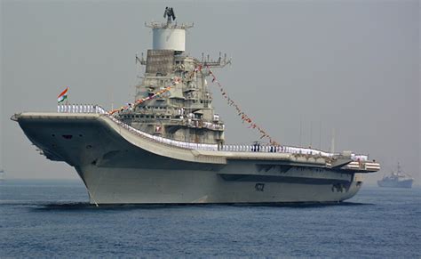 India's largest naval ship, the aircraft carrier INS Vikramaditya, arrives in Maldives ...