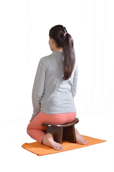 This Elegant Meditation Stool gives a very comfortable and relaxing ...