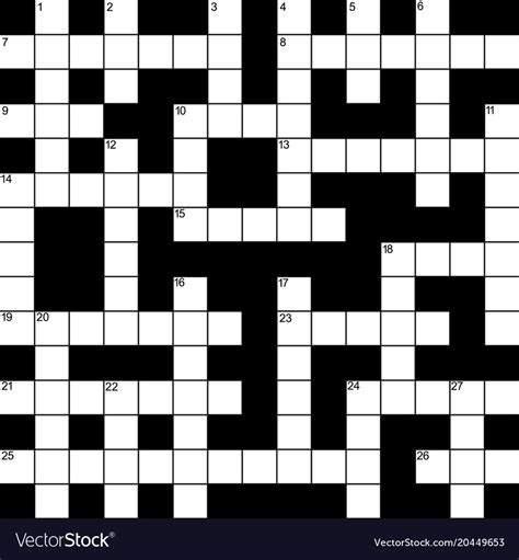 Blank Crossword Puzzle Grids Printable - Printable Word Searches