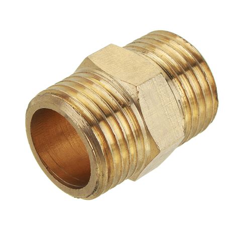 tmok dn15 1/2 inch quick connector straight on fitting joint brass pipes fittings at Banggood