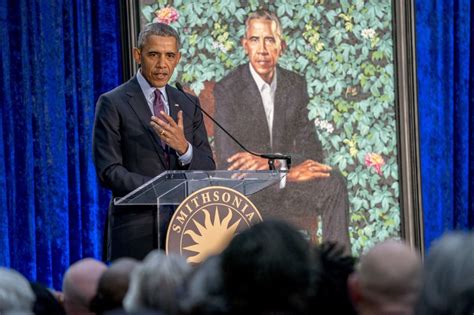 Barack Obama gets White House portrait unveiled; along with the ‘grace’ of Michelle | The ...