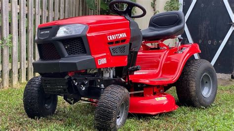 Craftsman T100 Riding Lawn Mower Review - Haute Life Hub