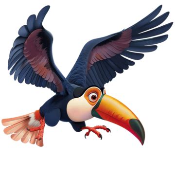 Toucan In Flight PNG Transparent Images Free Download | Vector Files | Pngtree