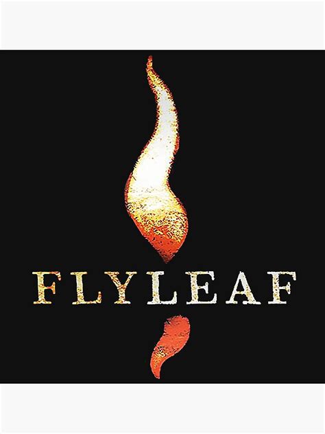 " flyleaf band logo" Poster for Sale by Bel4ether | Redbubble