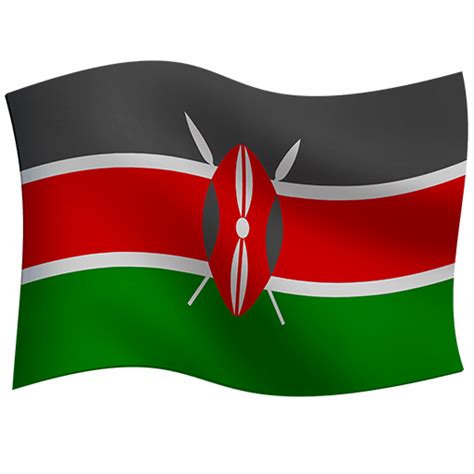 🇰🇪 Flag: Kenya on Twitter Emoji Stickers 13.1