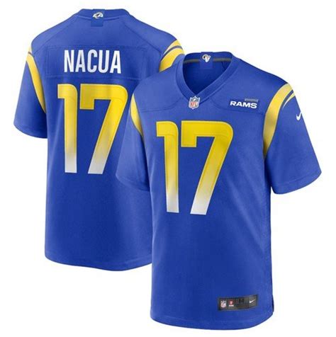 Rams Puka Nacua Jersey – US Sports Nation