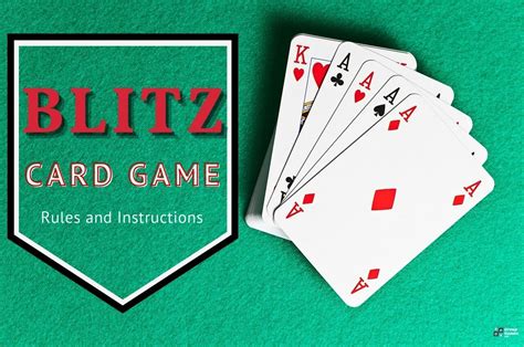 Blitz Card Game Rules and How to Play | Group Games 101